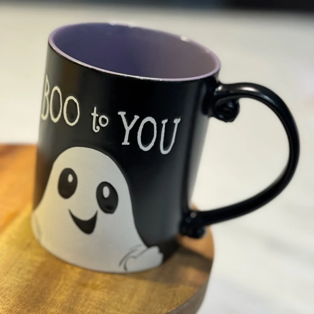 Boo to You Halloween Ghost 16oz Mug - Picture 3 of 4